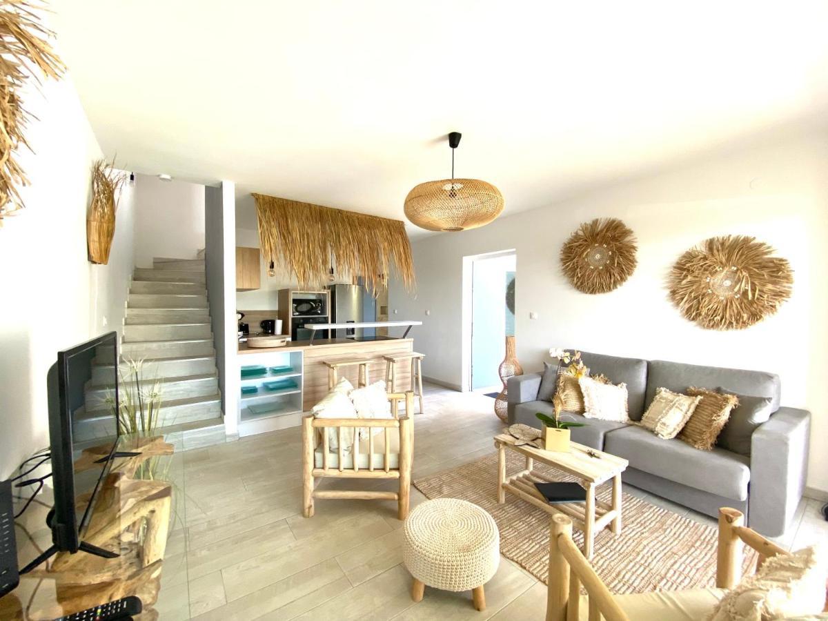 סן-פייר Lestipecheur Fr Villa Grise Avec Piscine Bord De Mer מראה חיצוני תמונה