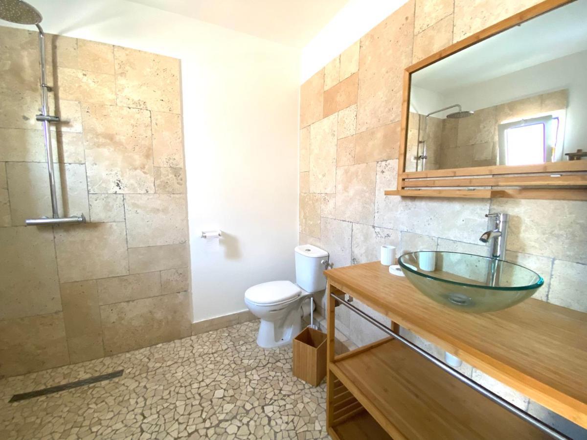 סן-פייר Lestipecheur Fr Villa Grise Avec Piscine Bord De Mer מראה חיצוני תמונה